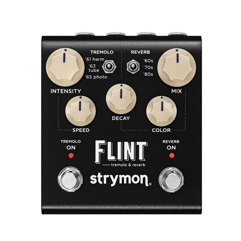 flint strymon tremolo reverb