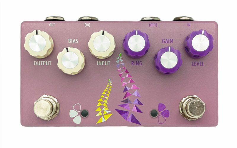 lupine fuzz octaver flower pedal