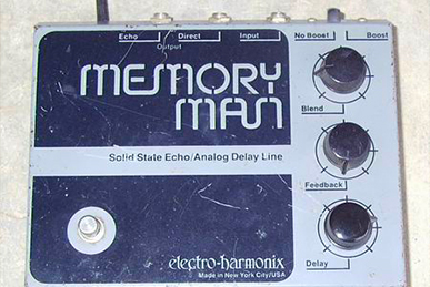 memory man analog delay electro harmonix