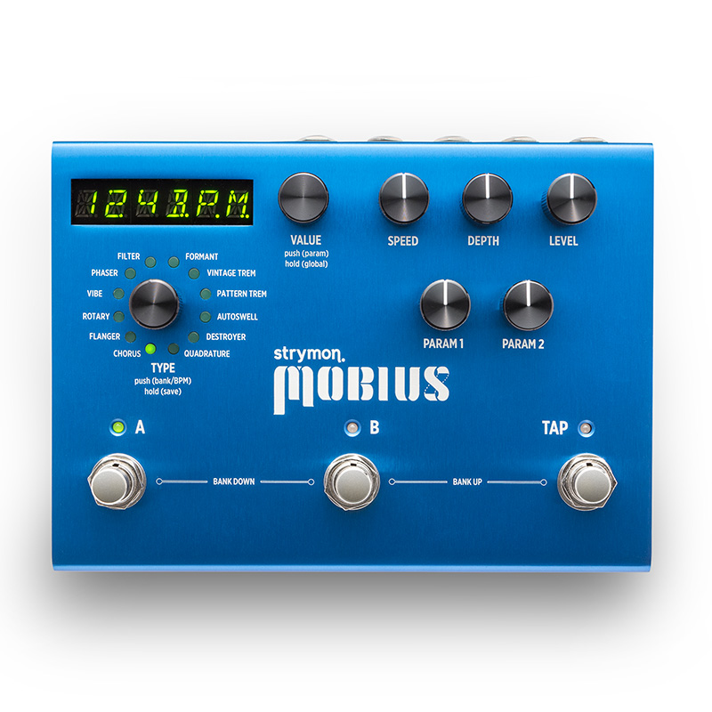 mobius strymon modulation chorus phaser trémolo