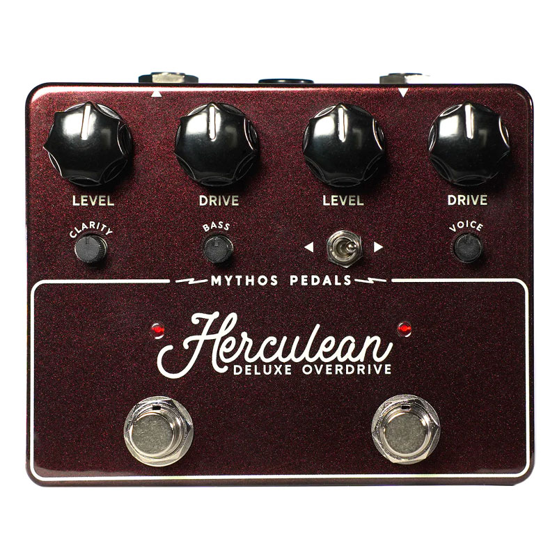 Herculean Deluxe Overdrive Mythos Pedals