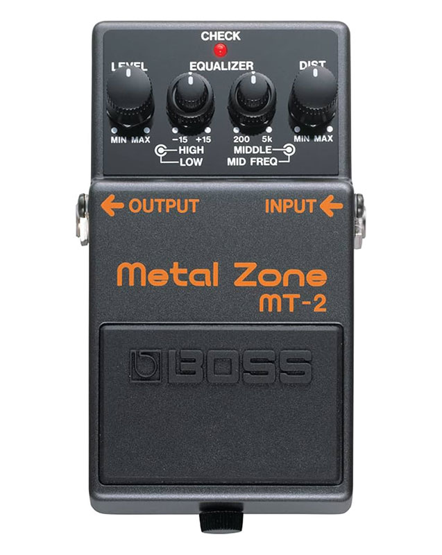 BOSS Metal Zone MT-2 distorsion