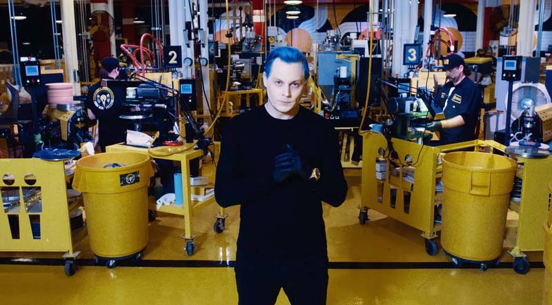 pédale et effets de jack white à Third Man Records