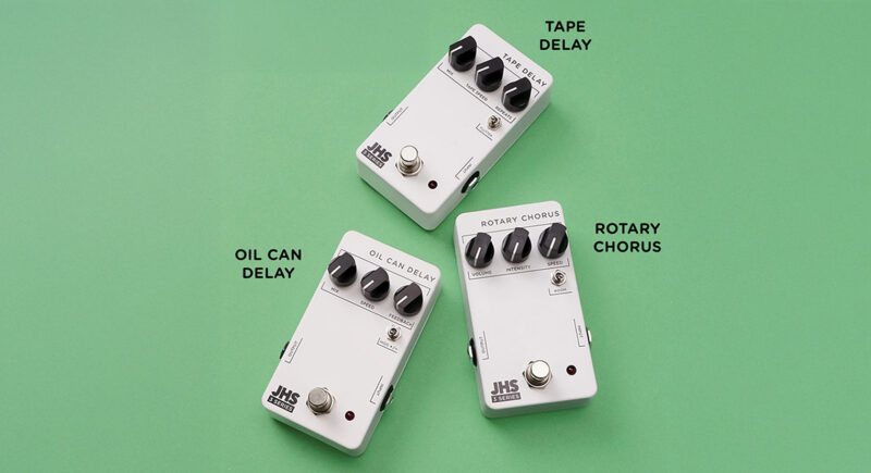 JHS sort 3 nouvelles pédales dans sa gamme 3 series