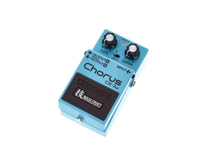 Boss CE-2W Waza Craft, blue analog chorus from the Waza series