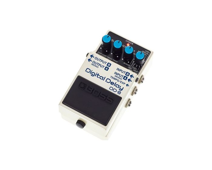 Boss DD-8 Digital Delay, a compact stereo digital delay