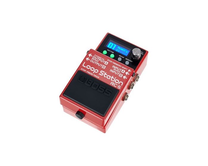 Boss RC-5 Loop Station, stereo looper with display and drum machine