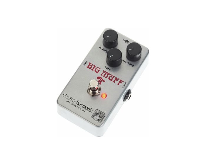 Electro-Harmonix Ram's Head Big Muff, a reissue of the 1973 purple fuzz pedal