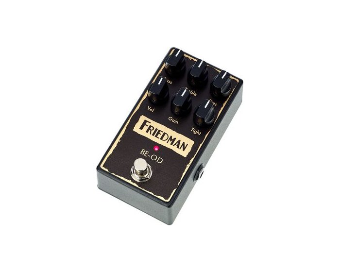 Friedman BE-OD, overdrive inspirée de l'ampli Friedman BE-100