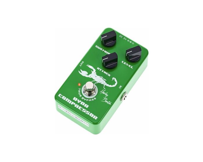 Harley Benton Dynamic Compressor, pédale de compression analogique à petit prix