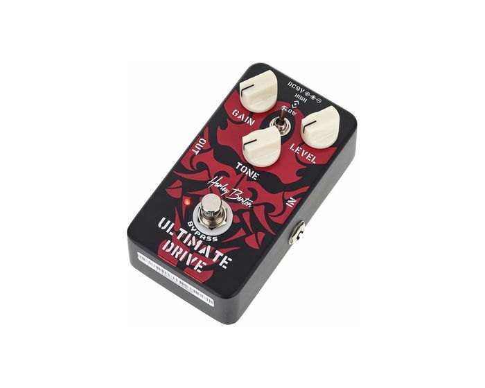 Harley Benton Ultimate Drive, overdrive avec sélecteur Low et High Peak