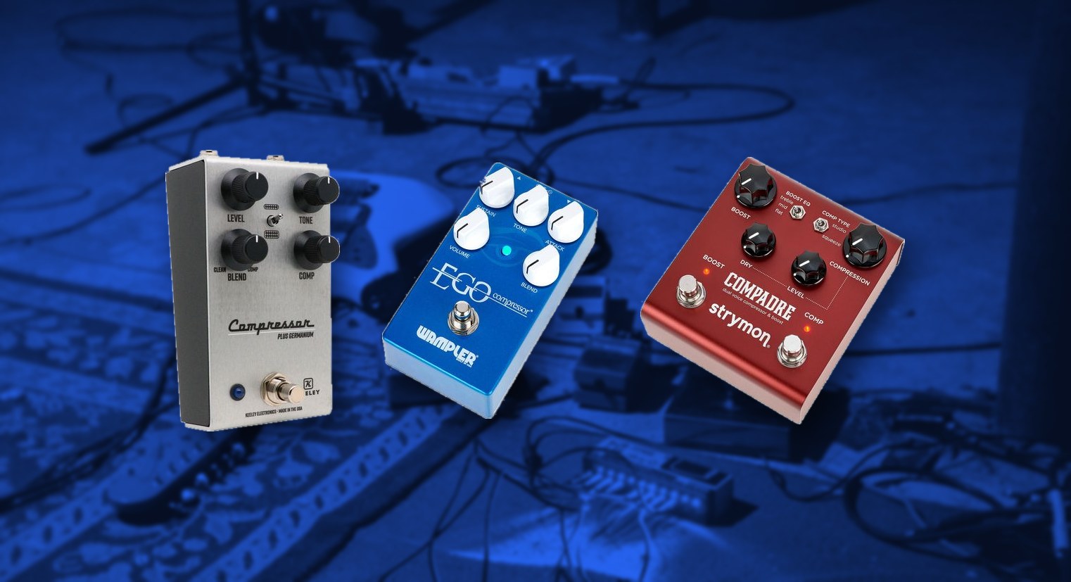 Les meilleures pédales de compression pour guitare en 2026