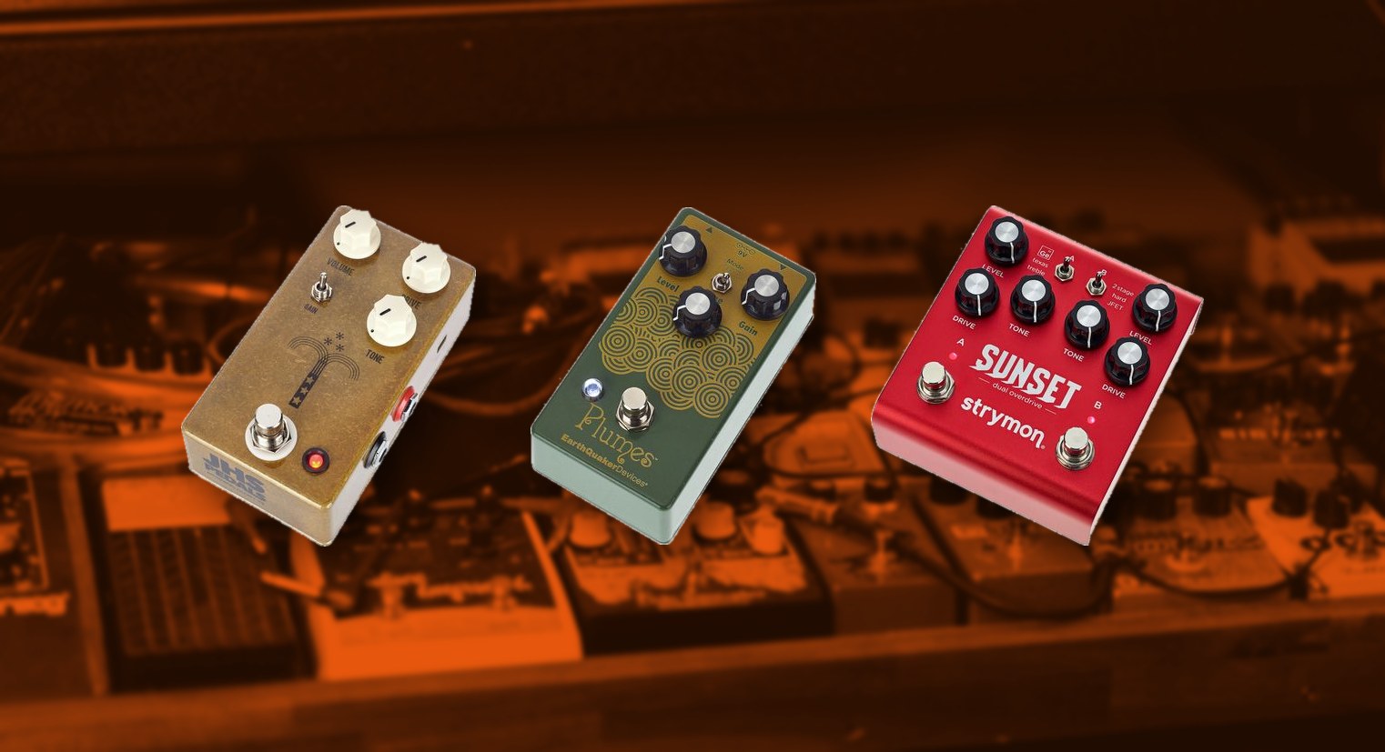 Les meilleures pédales d'overdrive pour guitare en 2026
