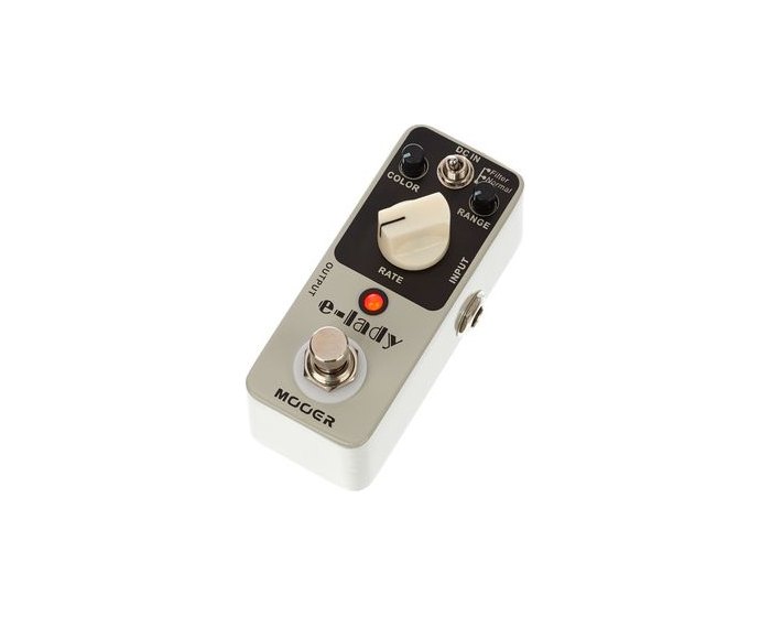Mooer E-Lady, a mini analog flanger inspired by the Electric Mistress