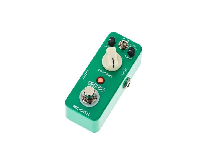 Mooer Green Mile, mini overdrive verte