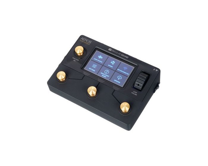 Singular Sound Aeros Loop Studio Gold Edition, touchscreen multitrack looper